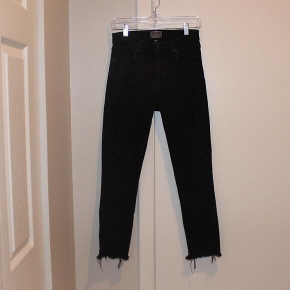 AGOLDE Sophie High Rise Skinny Crop in Harlow Destructed Size 27 - Picture 2 of 16